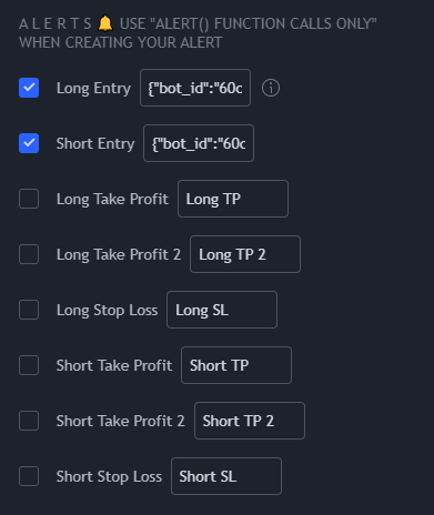 strategy alert messages